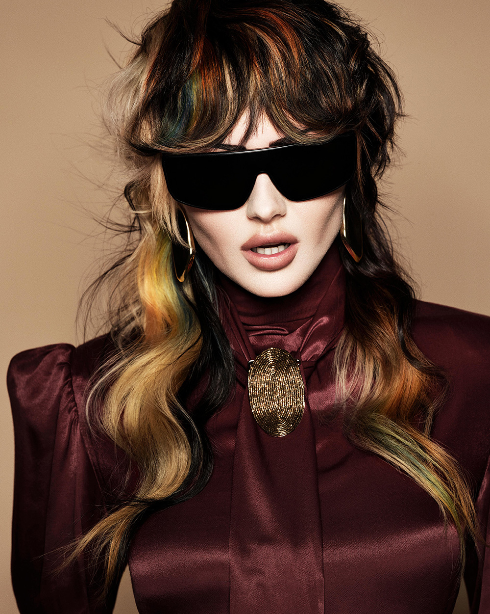 Rainbow Mullet - Ria Alderson-Kulik & Laura Kulik - BHA North Western Hairdresser of the Year 2026 Finalist Collection 